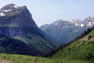 Image of mountain range in canada