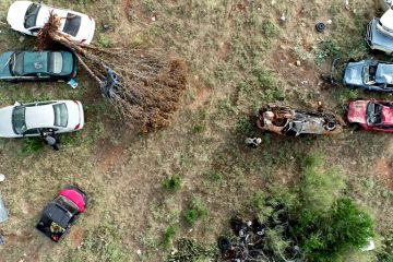 Mock disaster response scenario using drone photography and mapping