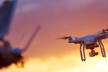 uav being operated