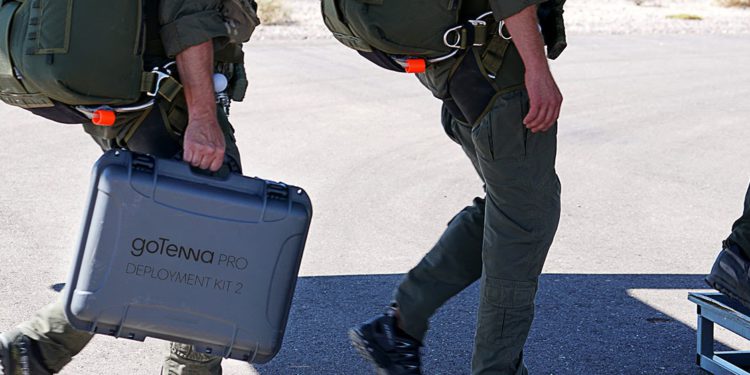goTenna and ATAK connect military freefall operators during infiltration
